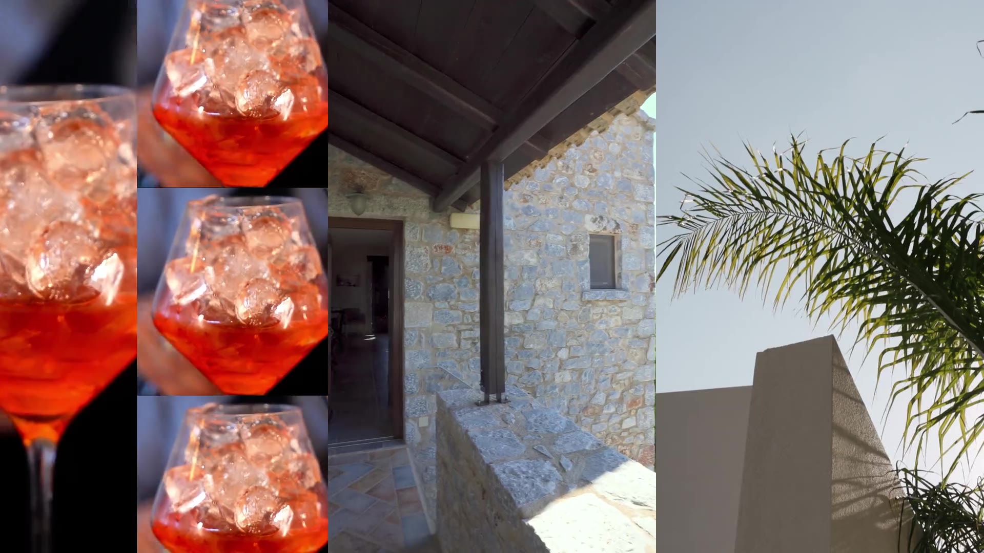 Δείγμα από τα creatives (reels, video ads και F&B περιεχόμενο) που δημιουργούμε για ξενοδοχεία-πελάτες