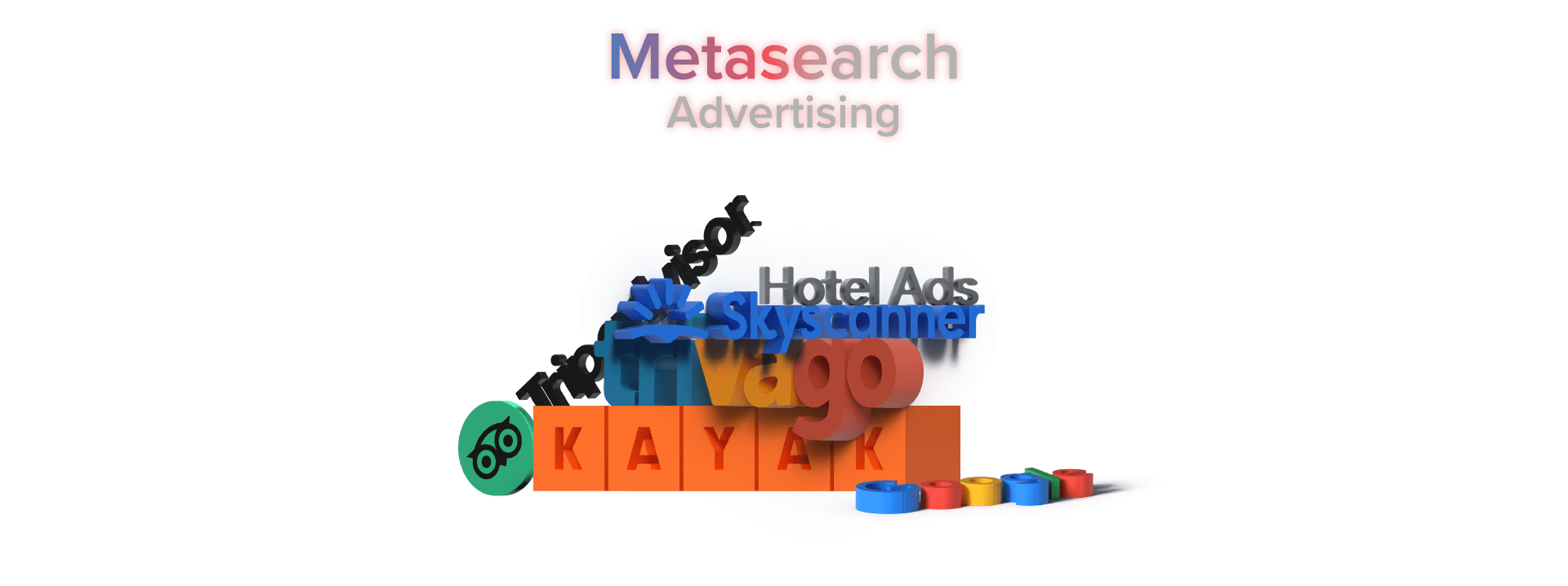 metasearch advertising clipart