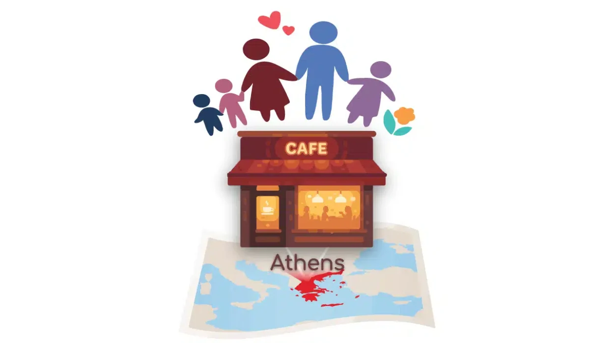 best family cafes in athens